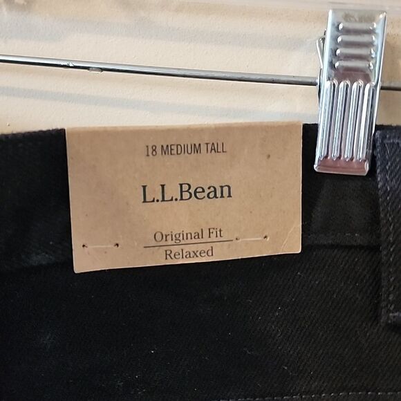 L.L.Bean Original fit Relaxed fit Size 18 Tall NWT - Picture 3 of 5